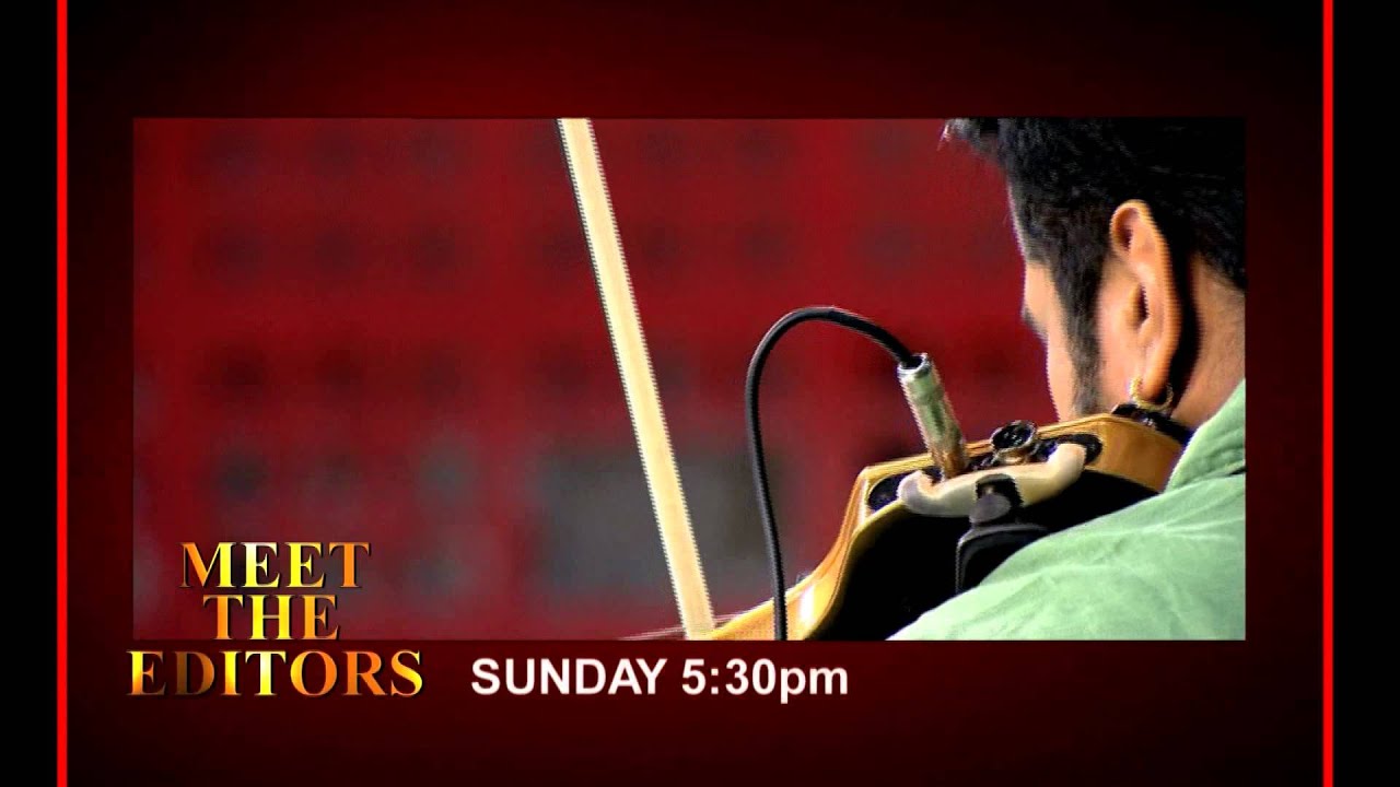 Promo of Meet the Editors -  Balabasker│Reporter Live