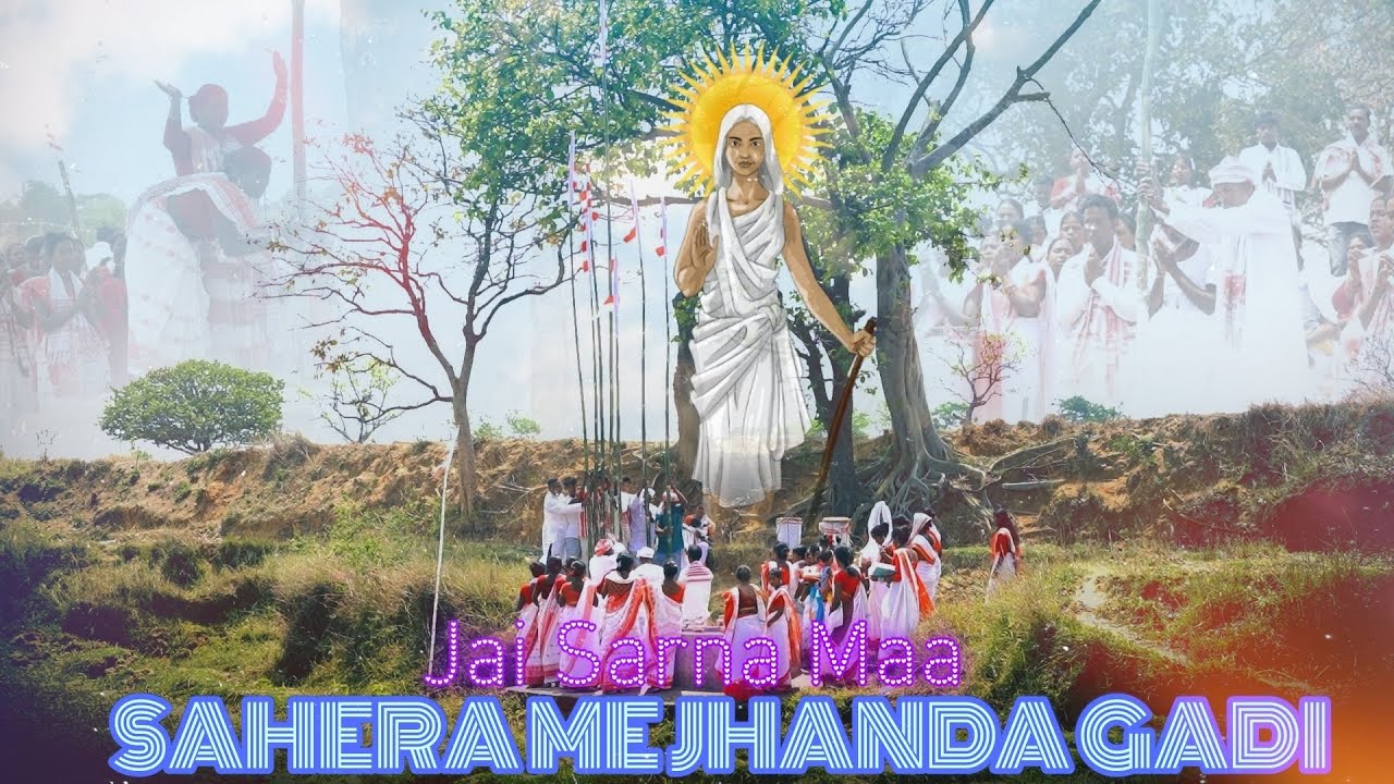 JAI SARNA MAA || SAHERA ME JHANDA GADI