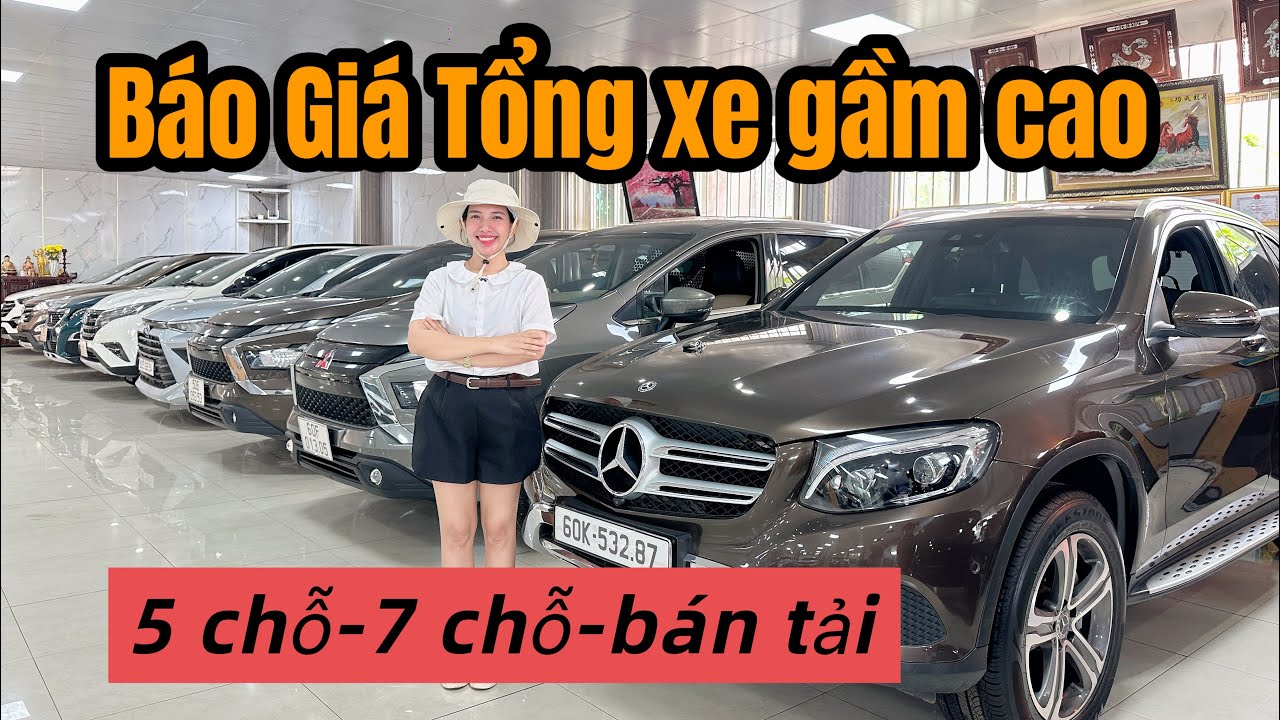 Báo giá tổng xe Gầm Cao(5 chỗ-7 chỗ-bán tải).rất nhiều xe đẹp mới về(039.3939.729)Trúc