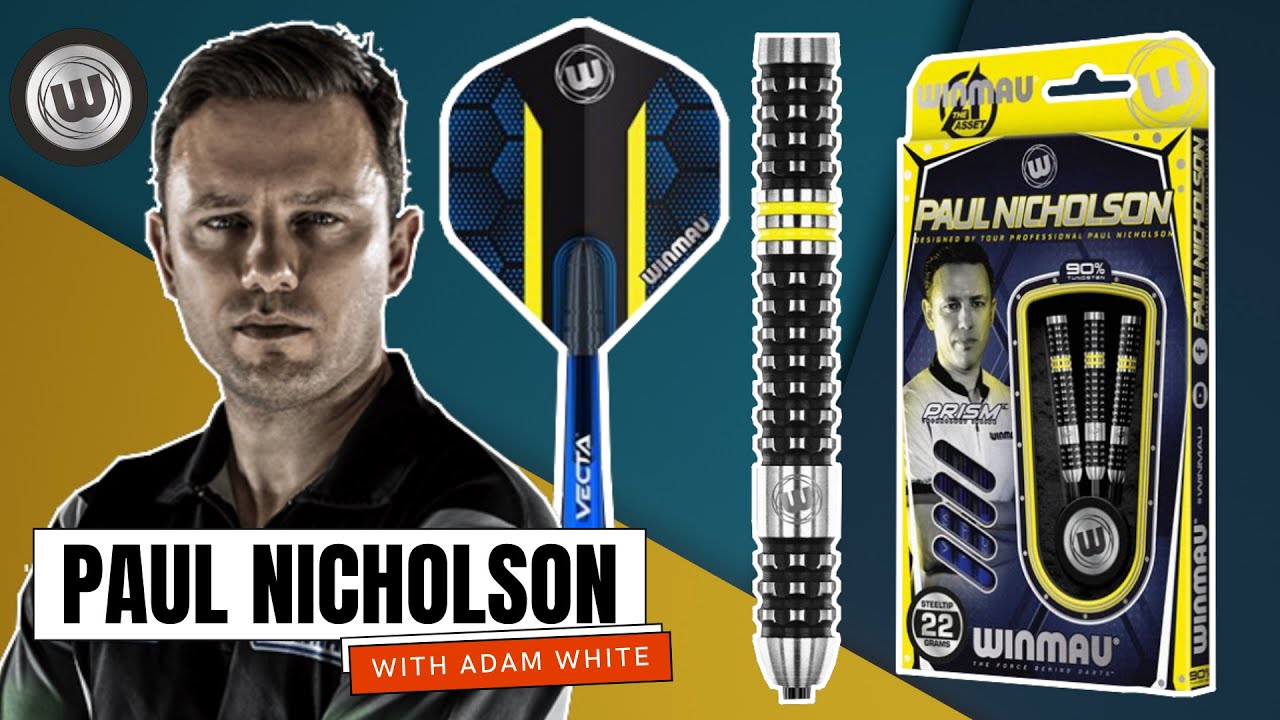 PAUL NICHOLSON WINMAU DARTS REVIEW WITH ADAM WHITE