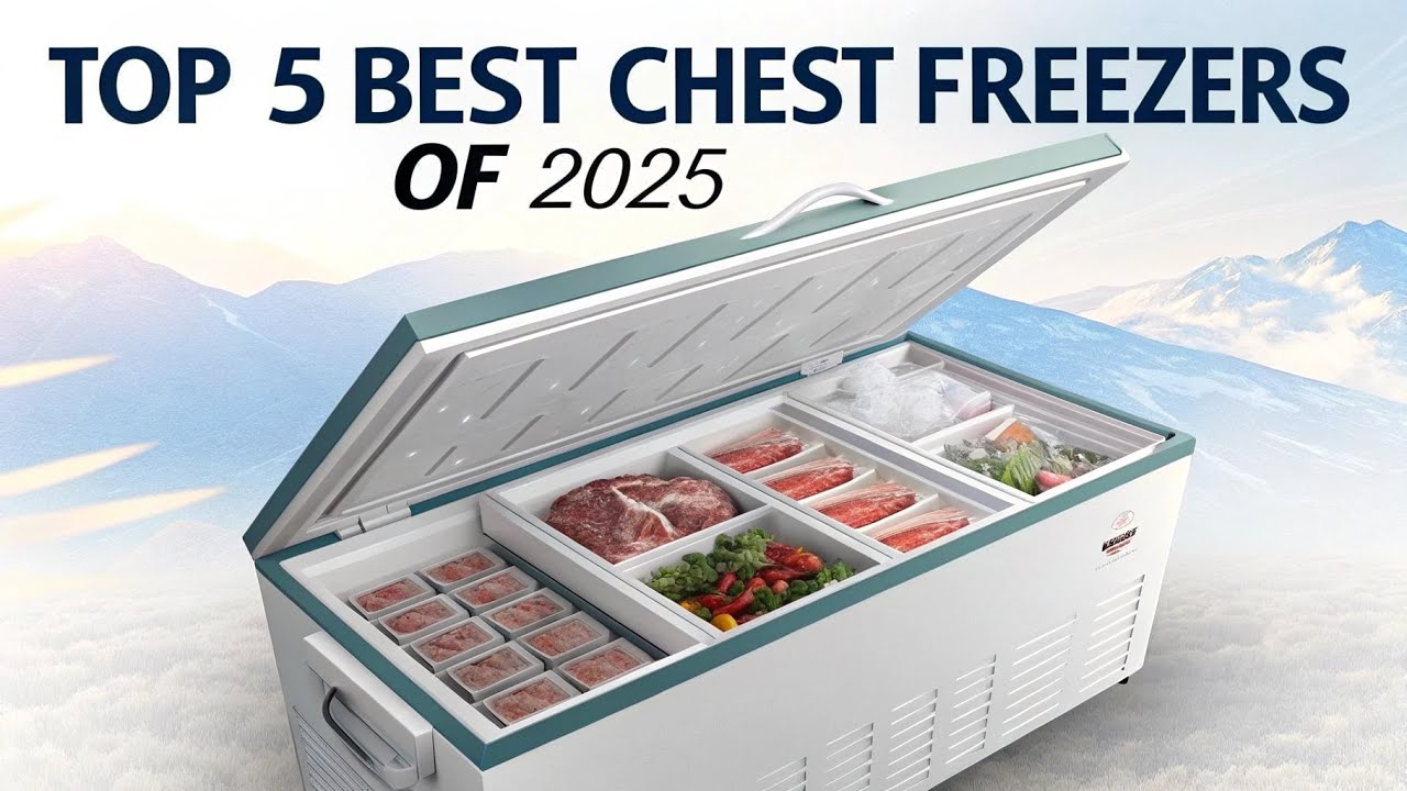 **Top 5 Best Chest Freezers of 2025 | Compact, Garage-Ready & Portable Picks!**