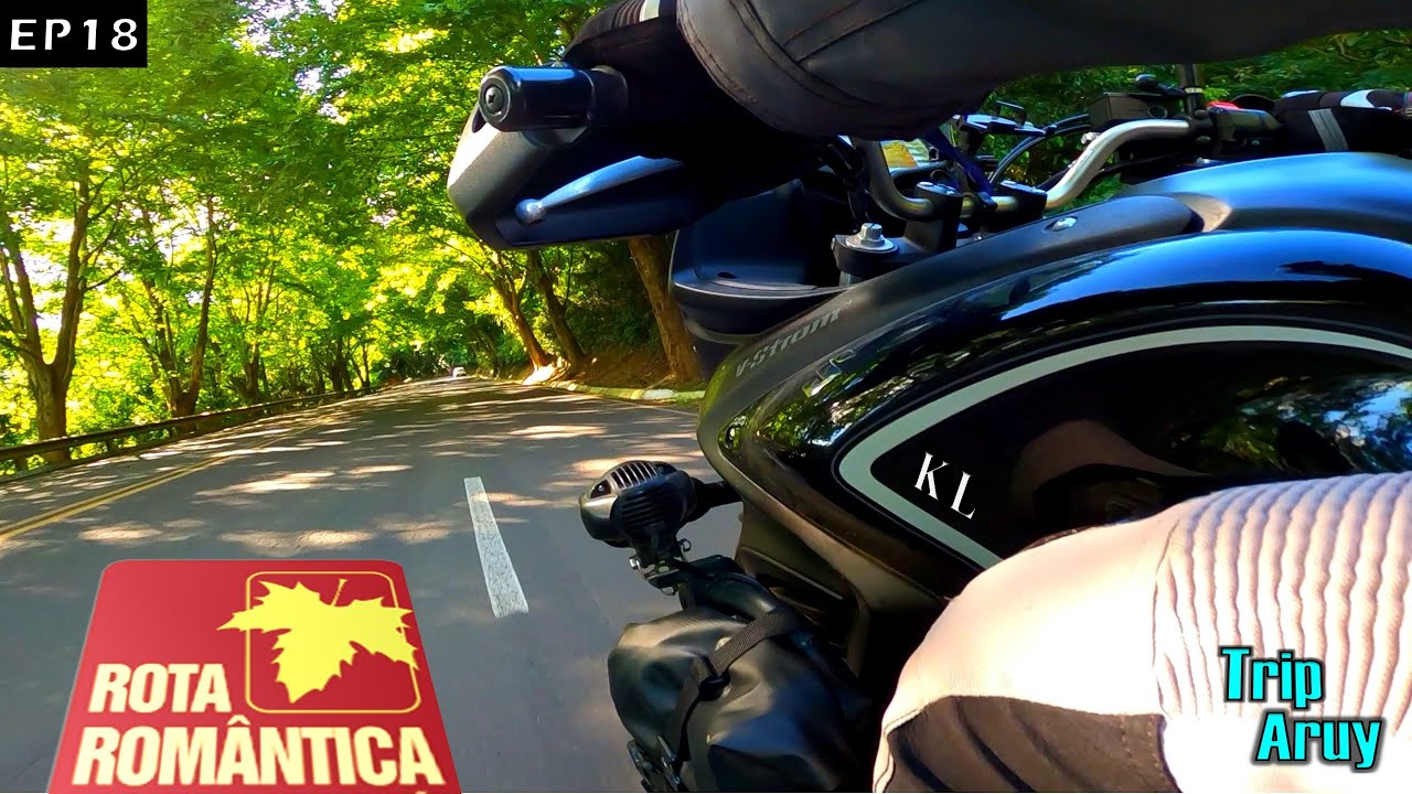 Rota Romântica BR 116 - RS / Trip Aruy Ep.18 / Viagem de moto V Strom 650 XT