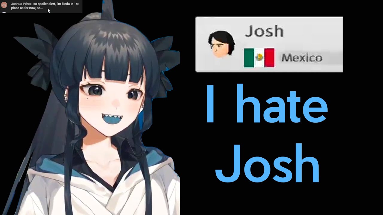 I hate Josh. I love Bald Man. [Josh and Bald Man ft. Artemis of the Blue in Mario Kart]