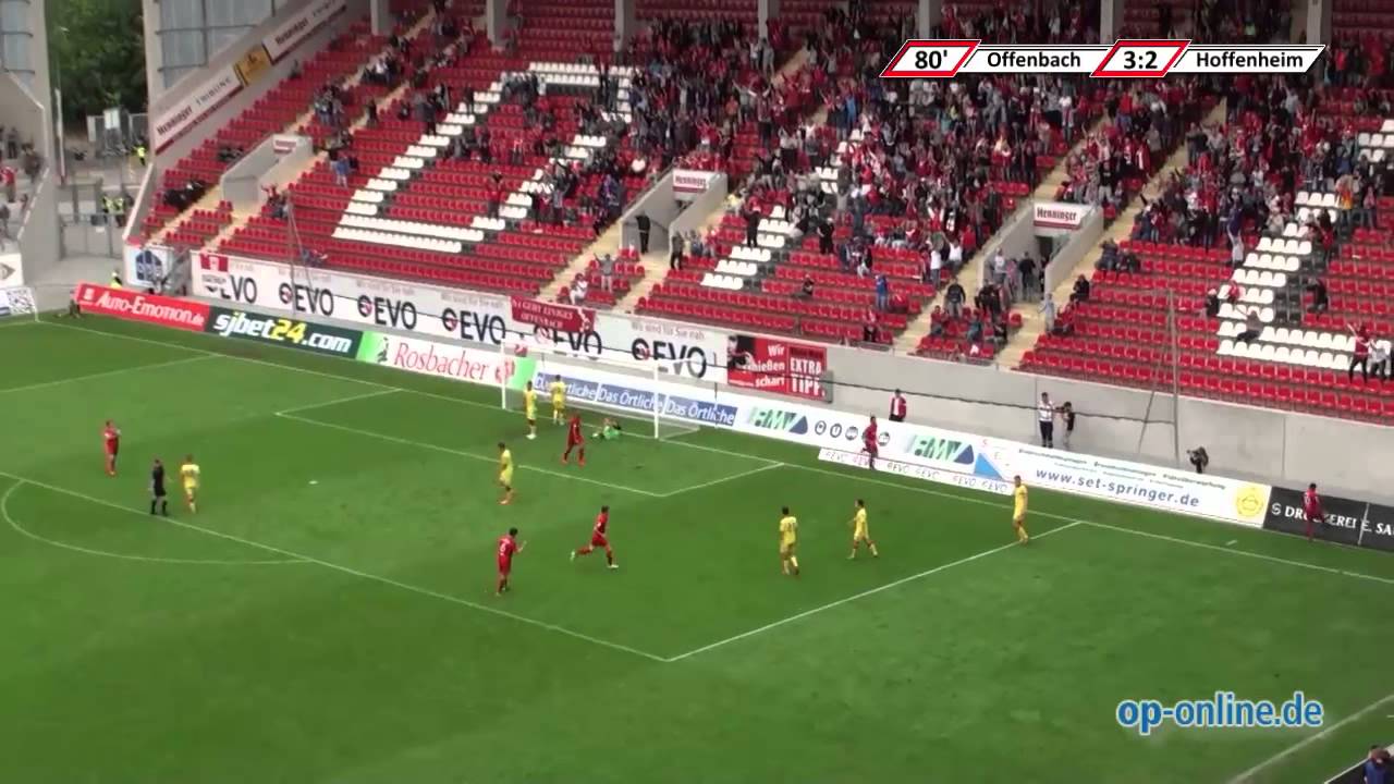 Kickers Offenbach - TSG 1899 Hoffenheim II: Tore und Höhepunkte