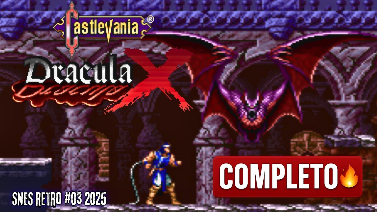 CASTLEVANIA: Dracula X SNES – Gameplay Walkthrough FULL GAME  | (1994) – Retro #03 2025
