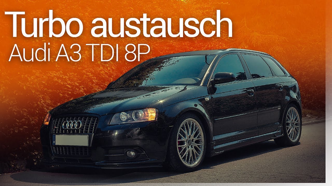 CruiseCrew - Turbolader tauschen | Audi A3 2.0 TDI 8P - Walnuss strahlen - Zahnriemenwechsel
