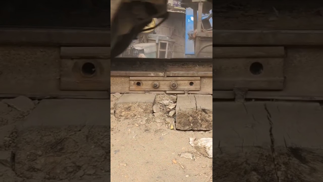 Railway track damages
