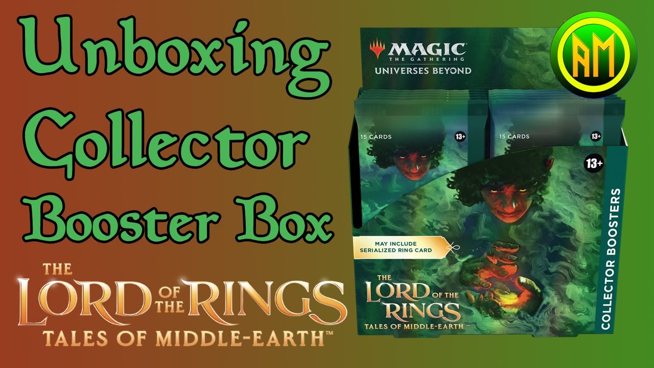 Collector Booster Box ▶️Unboxing - Il Signore degli Anelli Racconti della terra di mezzo[MTG ITALIA]