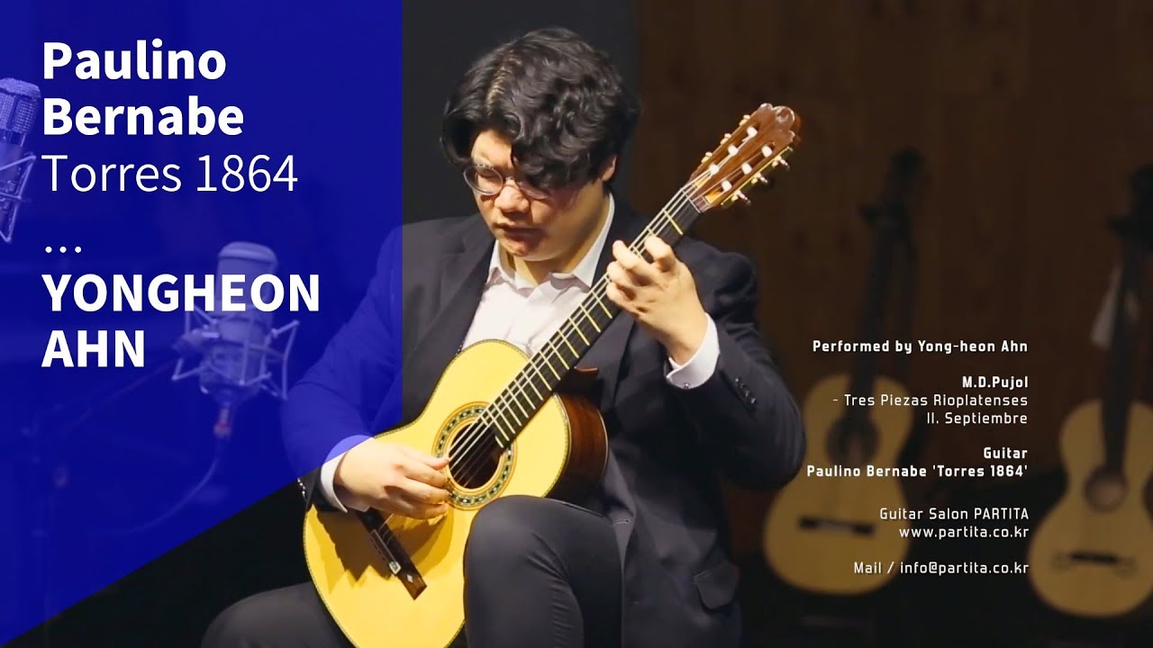 M.D. Pujol : Tres Piezas Rioplatenses - II.Septiembre / Yongheon Ahn 안용헌