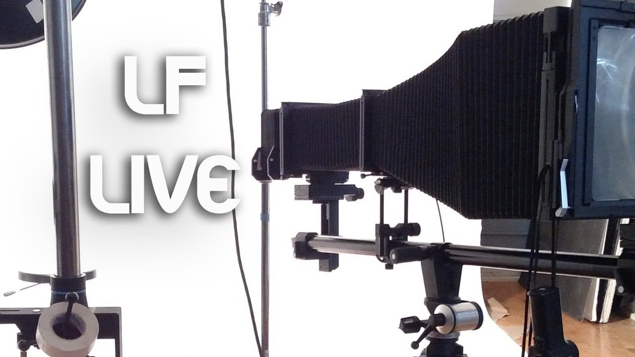 Large Format Studio Shoot LIVE!