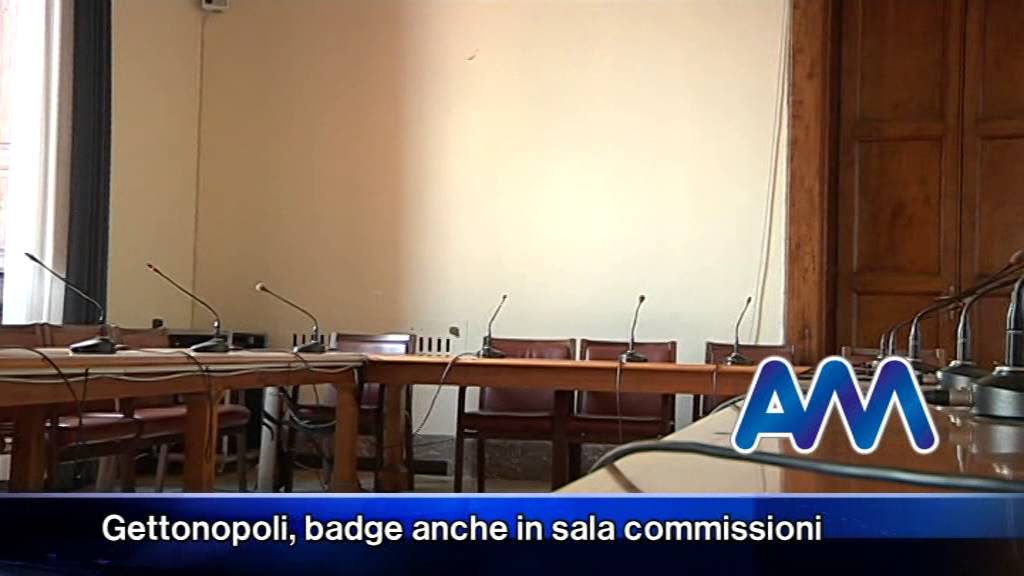 Gettonopoli, badge anche in sala commissioni
