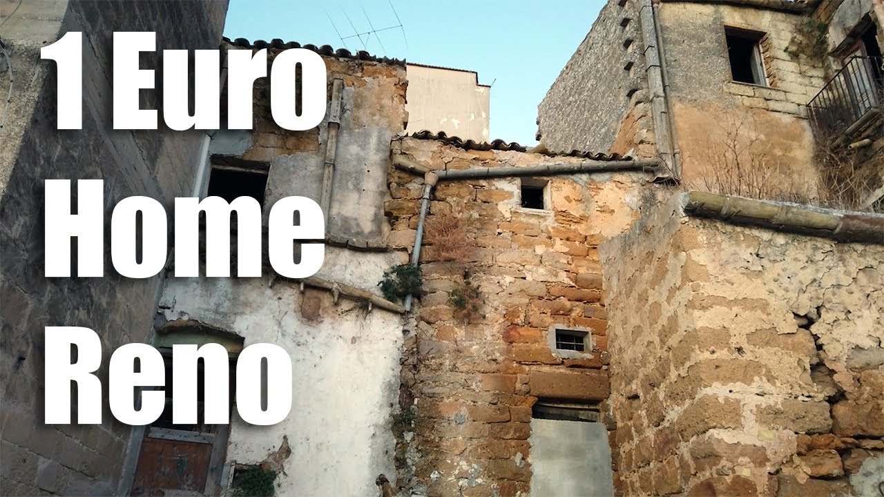1 euro home renovation and 2 euro homes in Sambuca of Sicily | Livingbobby