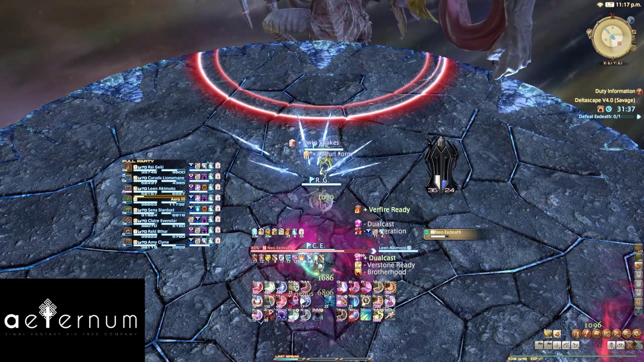 FFXIV - Deltascape V4.0 (Savage) - Aeternum