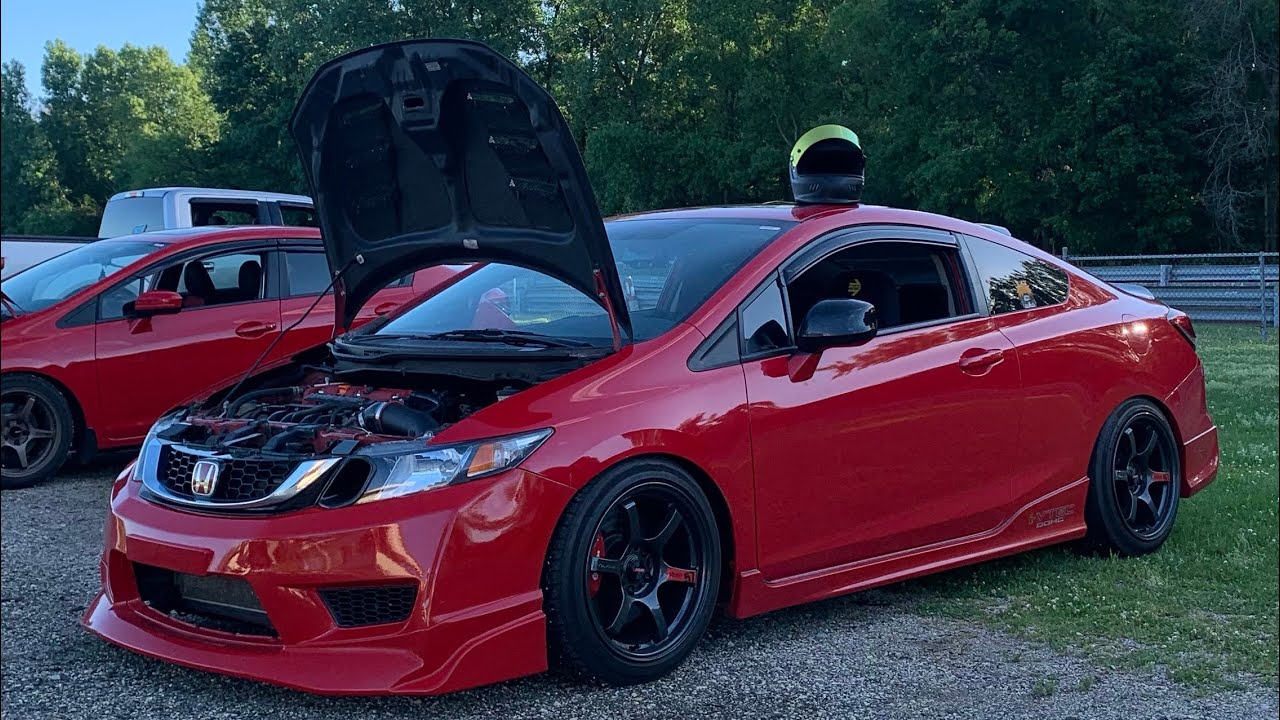 9th gen si Blackhawk farm hot lap (not pb)
