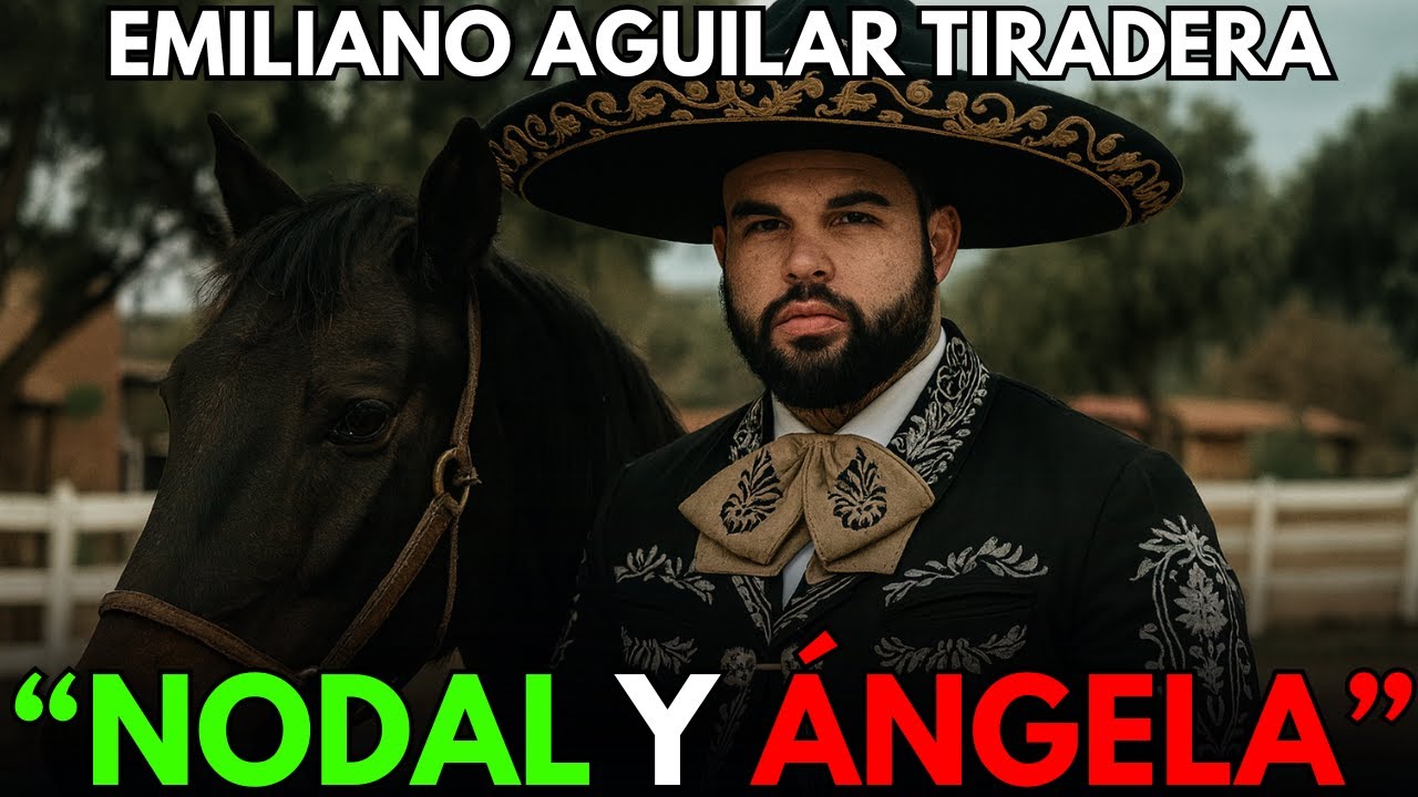 EMILIANO AGUILAR CANTA RANCHERA TIRADERA A CHRISTIAN NODAL Y ÁNGELA AGUILAR Y LOS HUMILLA