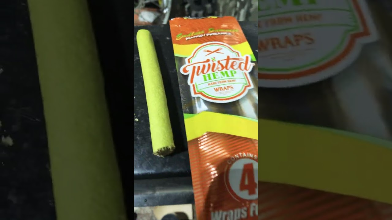 Twisted hemp wraps 🔥💨🤣 #smoke