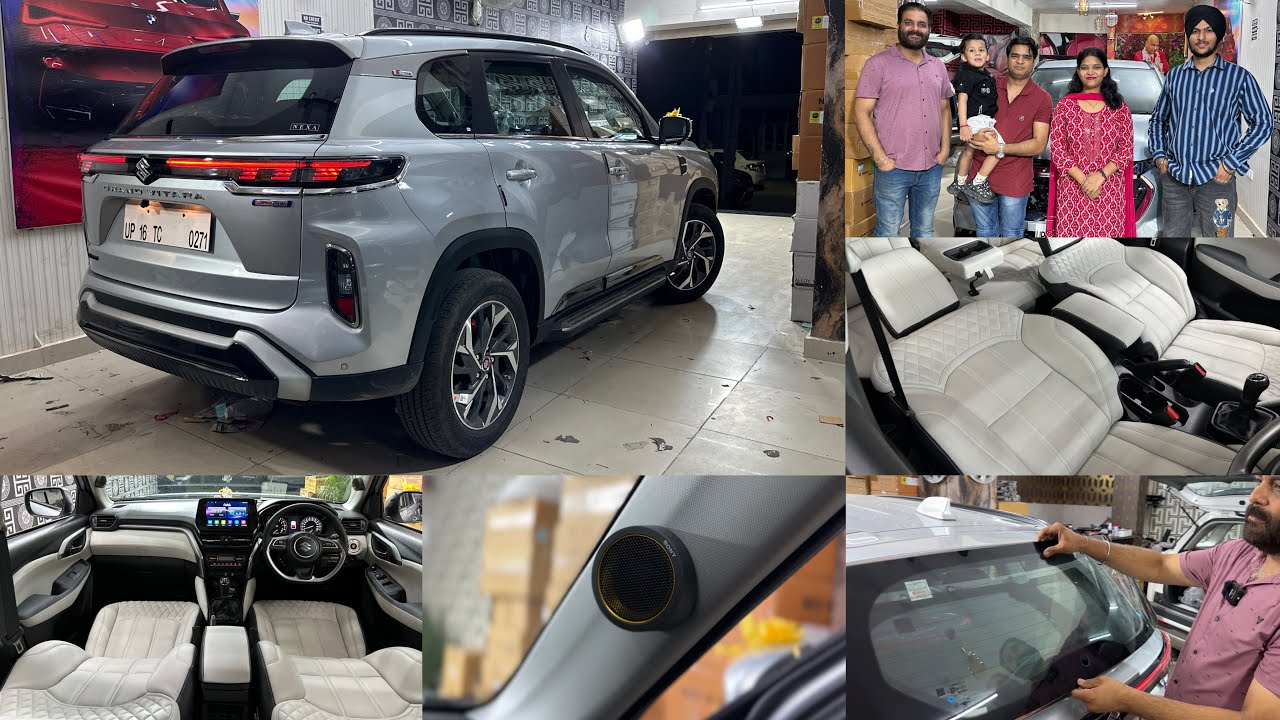 Grand Vitara Modified 2023 | Grand Vitara Sigma Modification With 18 inch Alloy | Vitara Luxury 2023