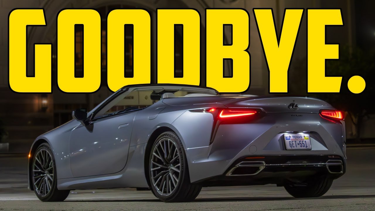 The Lexus LC500 Is Dead.