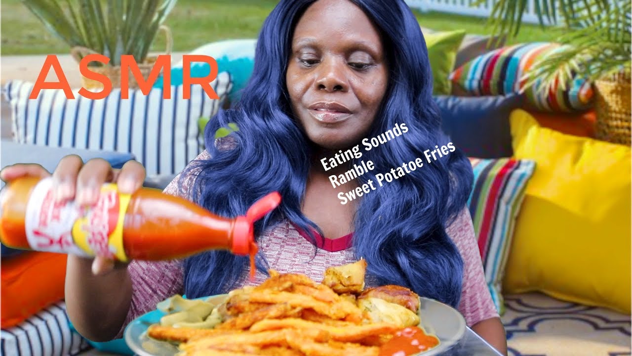Crunchy ASMR Eating Sounds {Ramble} Mukbang Dinner Night