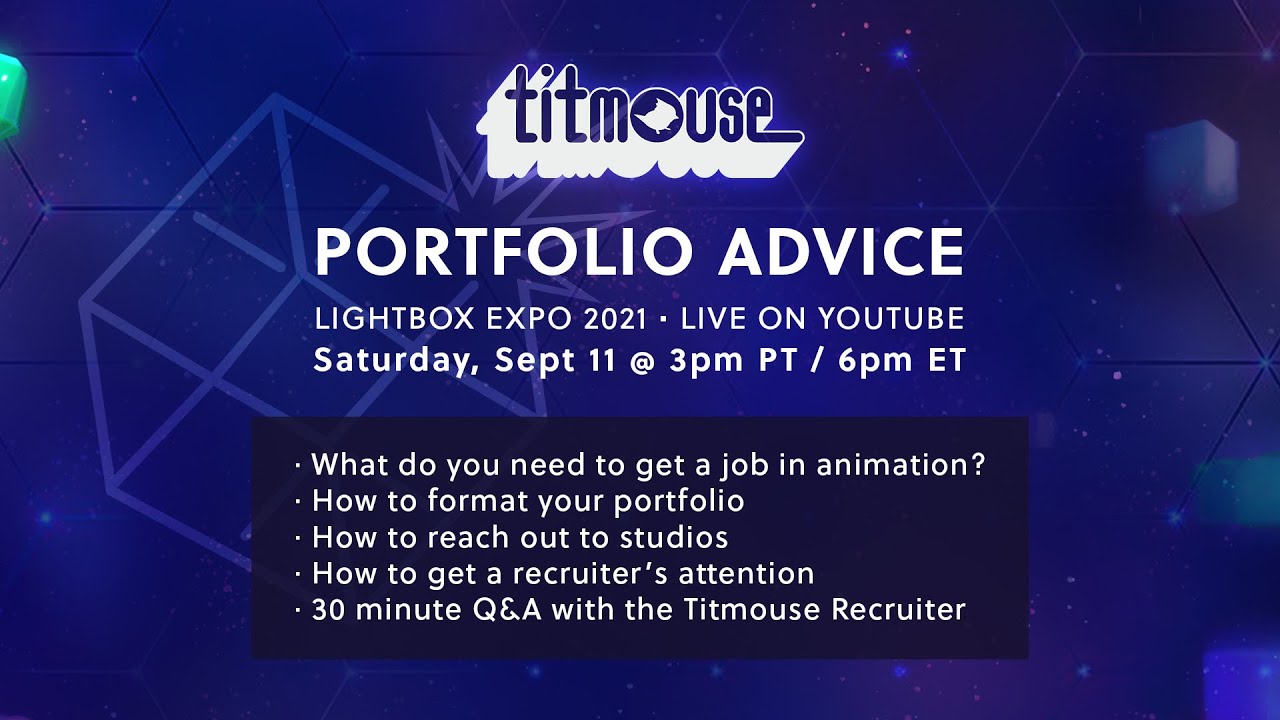 Portfolio Advice from Titmouse Recruiter