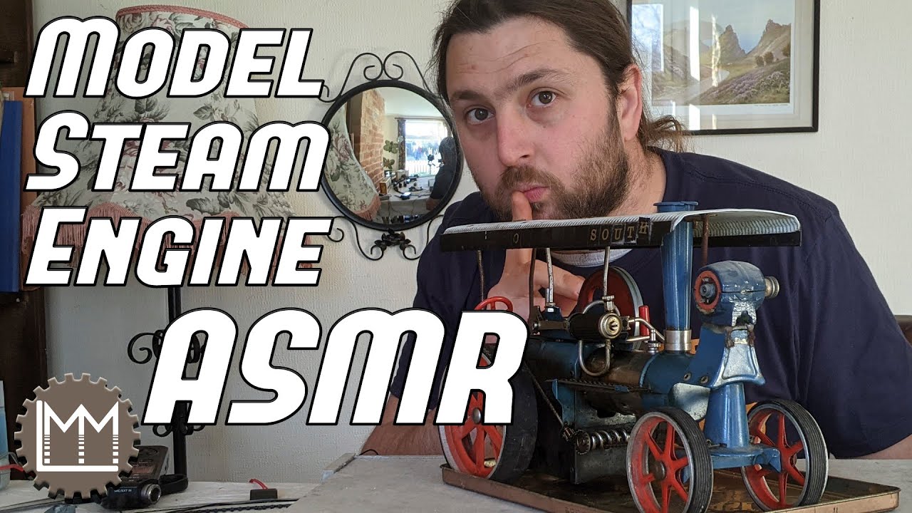 Live Steam Engine ASMR - Steaming a Wilesco Traction Engine