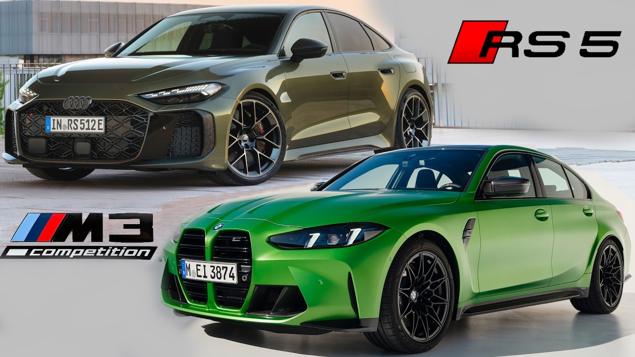2027 Audi RS 5 Sedan vs BMW M3 Competition 🏁🔥