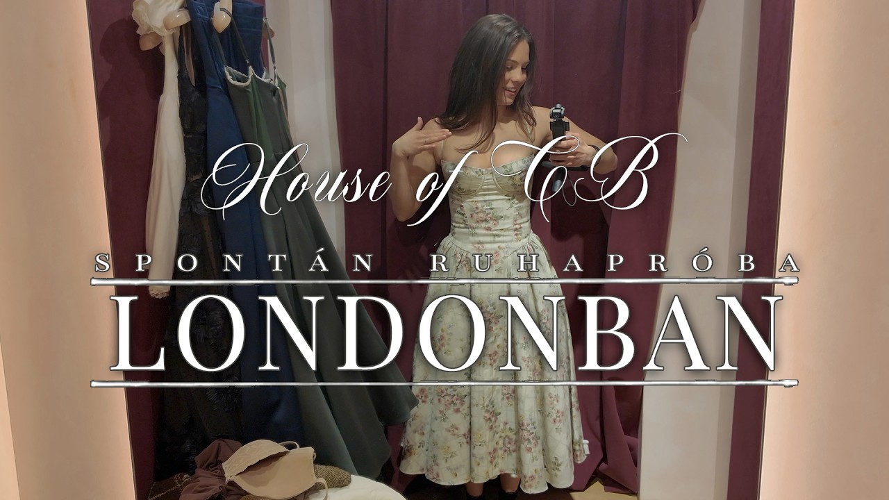 Kell nekem ez a ruha? 🤎 Egy nap Londonban - HOUSE OF CB | Molnár Miléna