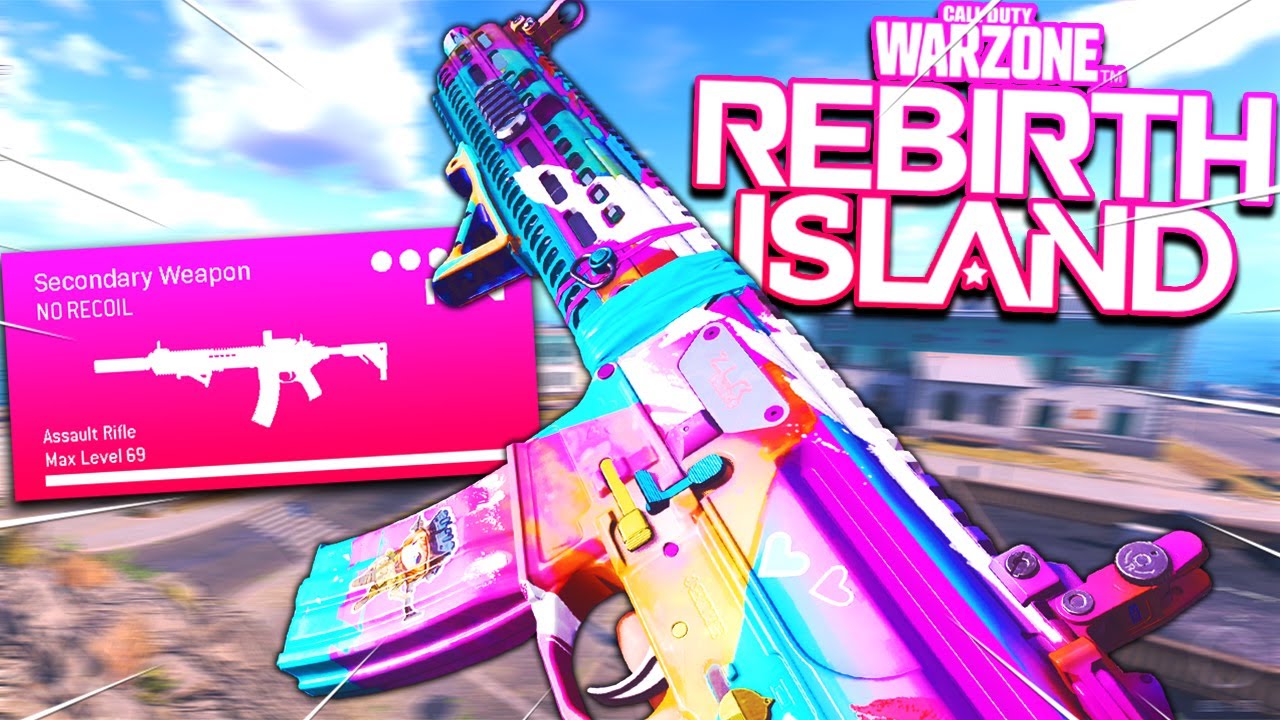 This M13 LASERS On Alcatraz - Most ACCURATE Weapon!? *Best M13 Setup* (Rebirth Island - Warzone)