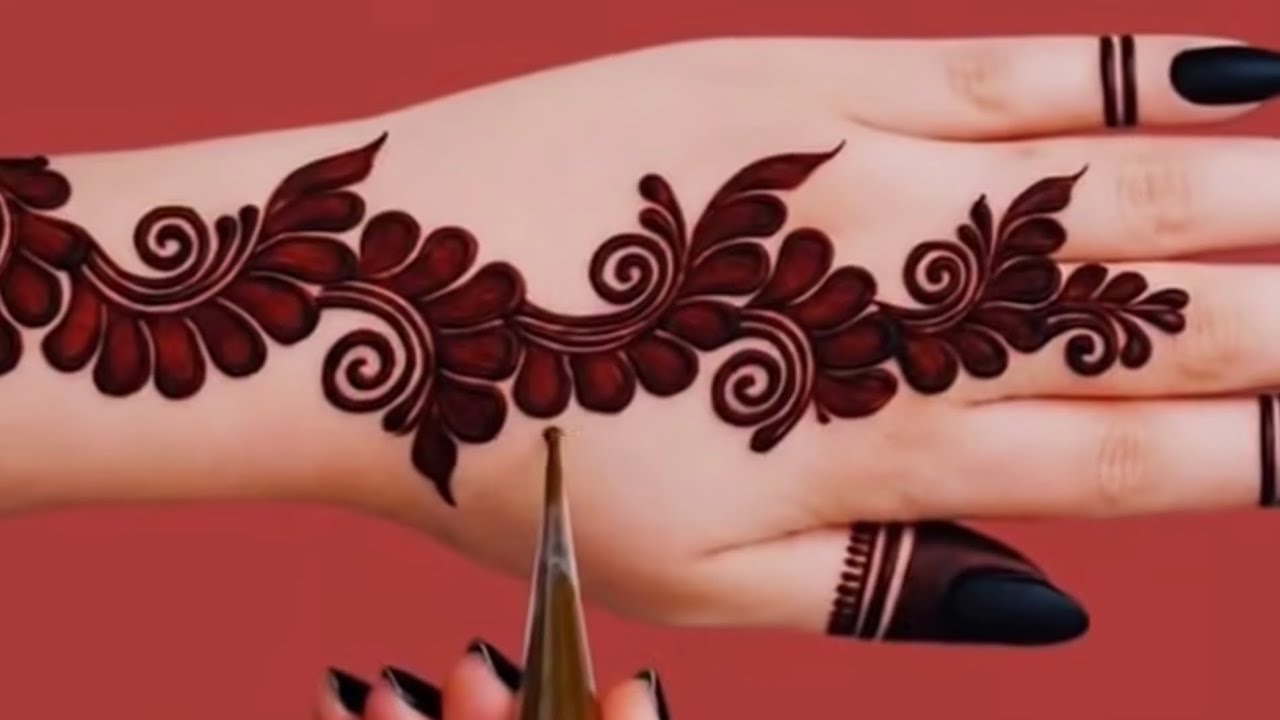 Very Easy earbuds mahendi design for every occasion | Simple mahendi design | Festival special