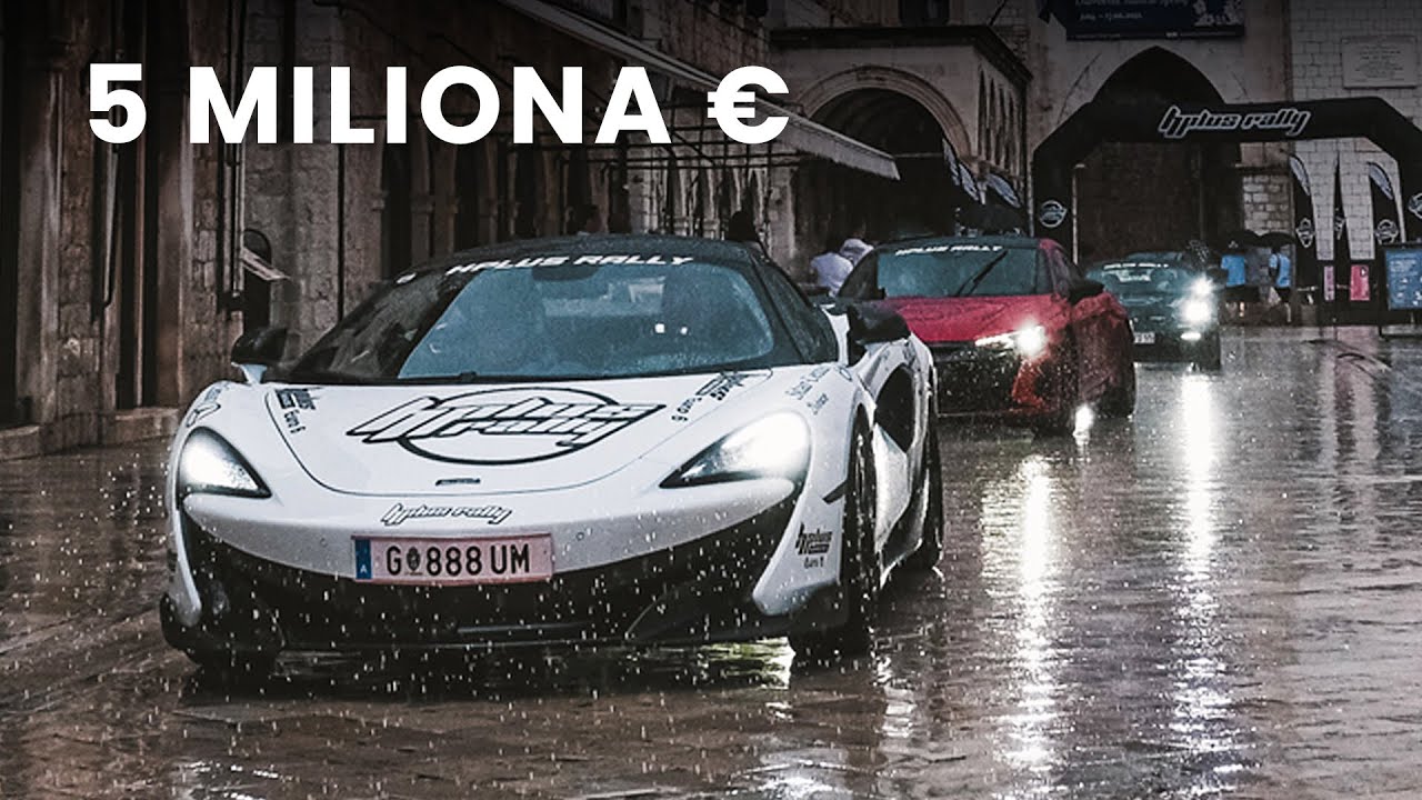 AUTOMOBILI OD 5 MILIONA € BLOKIRALI GRAD!