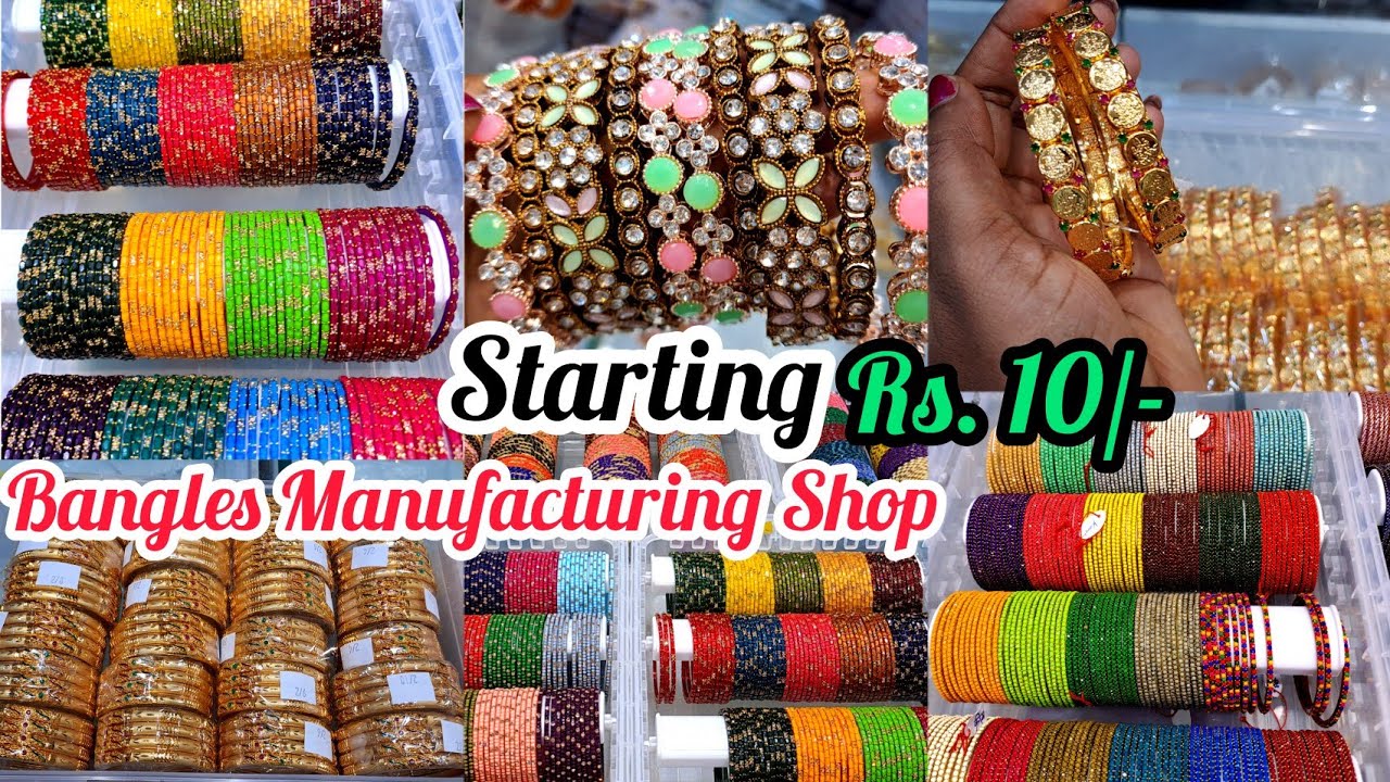 Chickpet Bangalore Bangles Manufacturing Shop || All Varieties of Bangles Available|CourierAvailable