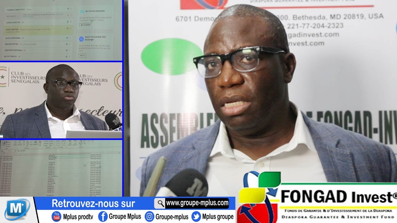 Aboubacry Cissokho Vice-président des opérations de Fongad-invest