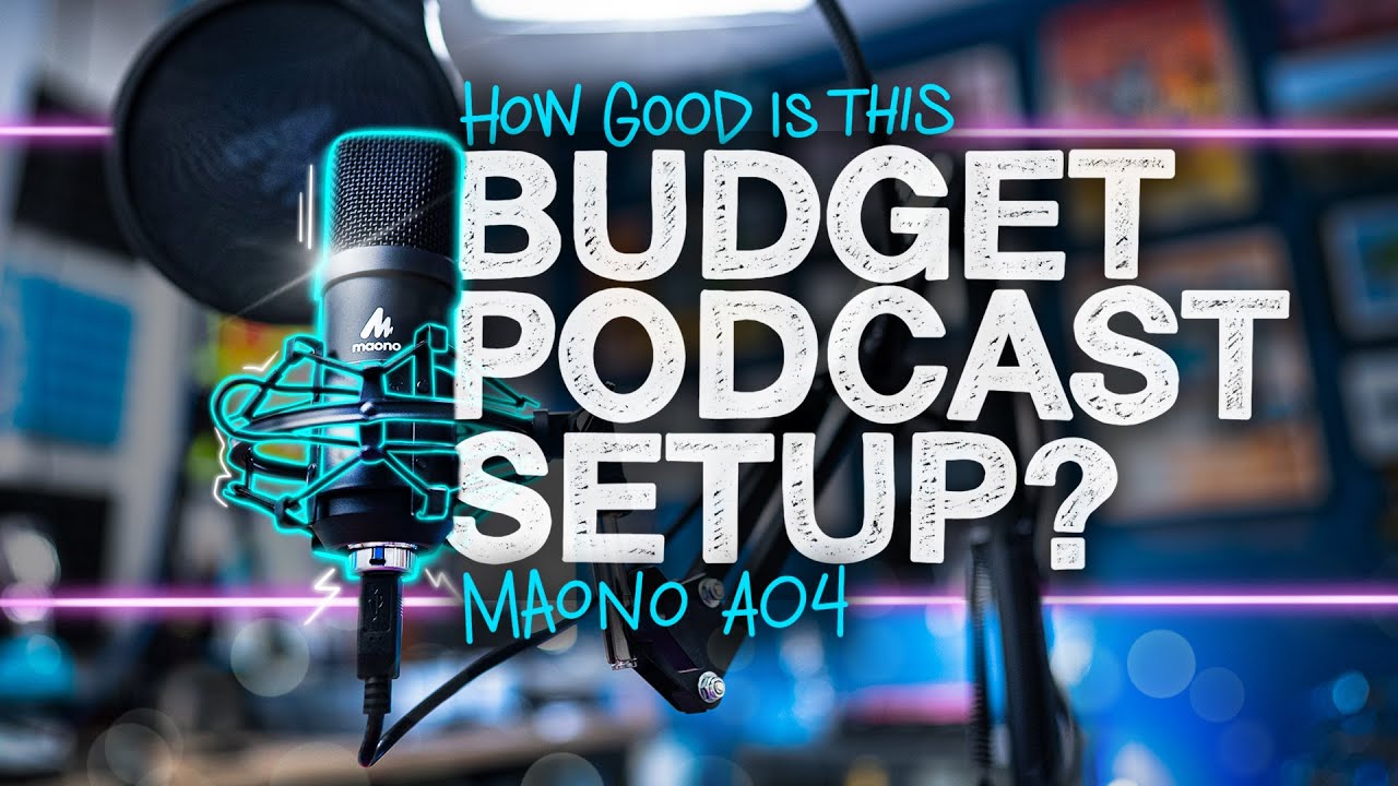Budget Podcast Kit Review: Maono AU-A04