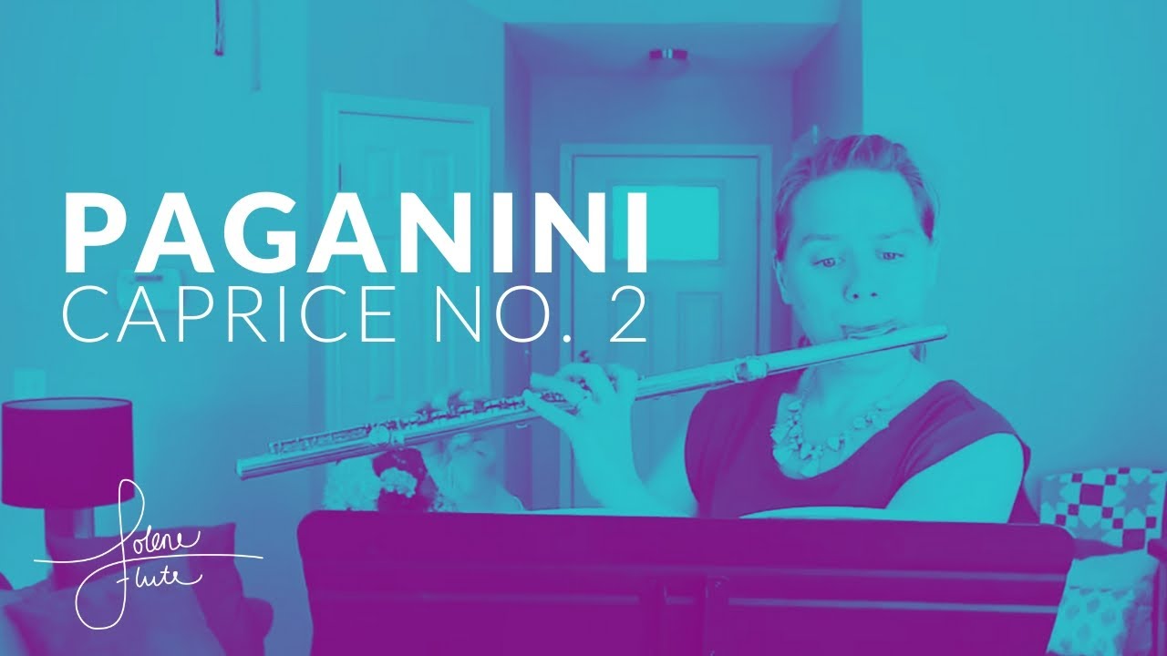 Paganini Caprice #2 for Flute | JoleneFlute