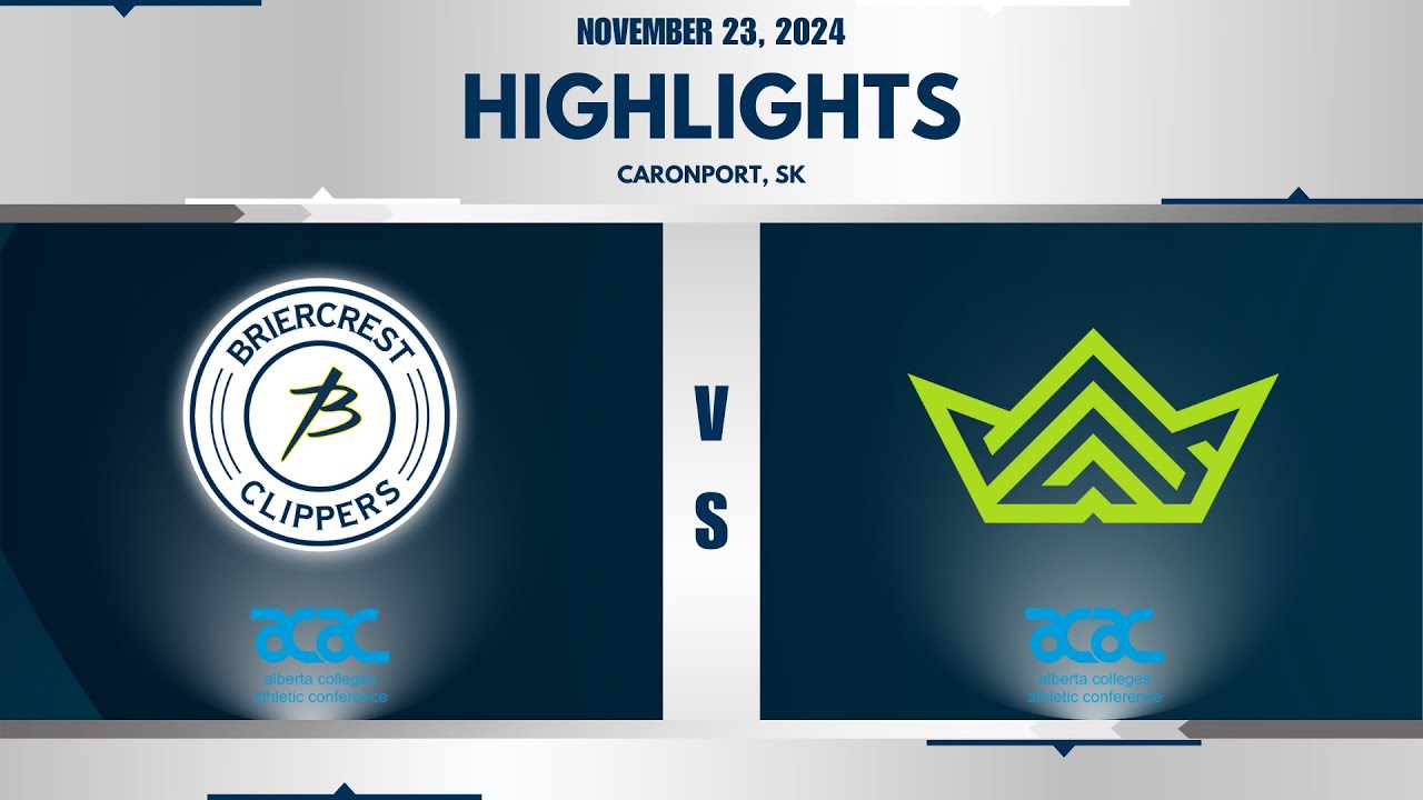 Highlights | Briercrest Clippers vs. RDP Kings - Nov. 23, 2024