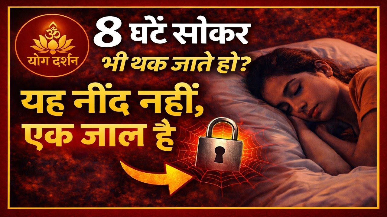 सोने से आपकी ऊर्जा खत्म हो जाती है |Hidden Sleep Trap| 8 घंटे की नींद का छुपा हुआ रहस्य