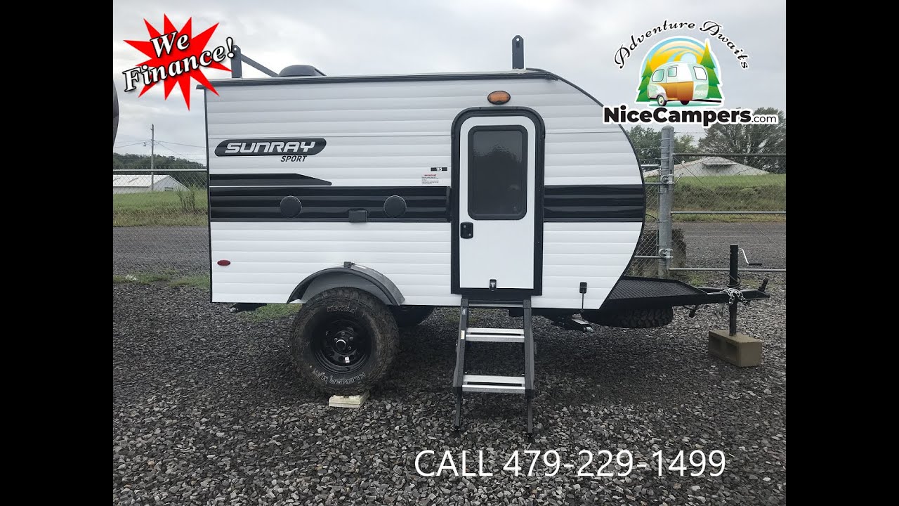 Sunset Park RV  SunRay 115S @ NiceCampers.com 479-229-1499