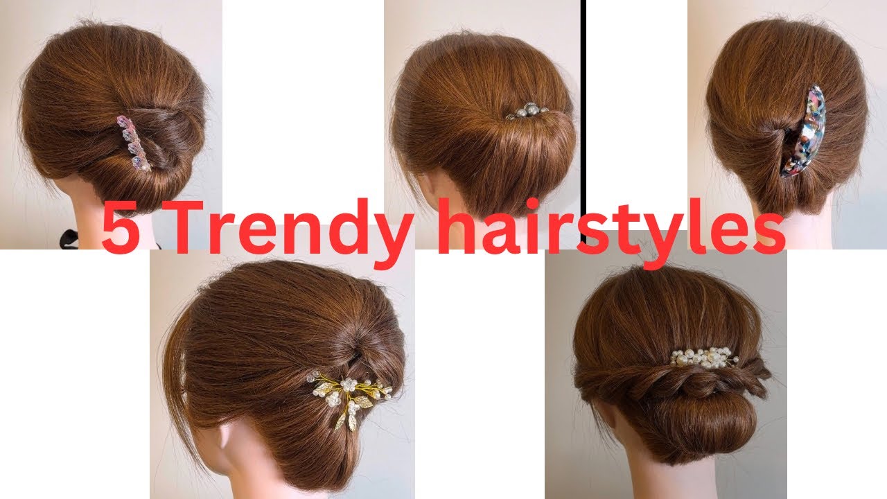 5 Trendy hairstyles, for thin short to medium, hair length, ❤️