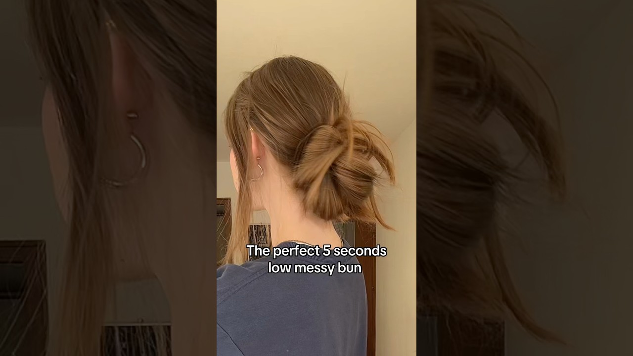 Never fails me 🫶🏻 #messybuntutorial #hairtutorial #messybun #perfectmessybun #messyhair #hairstyle