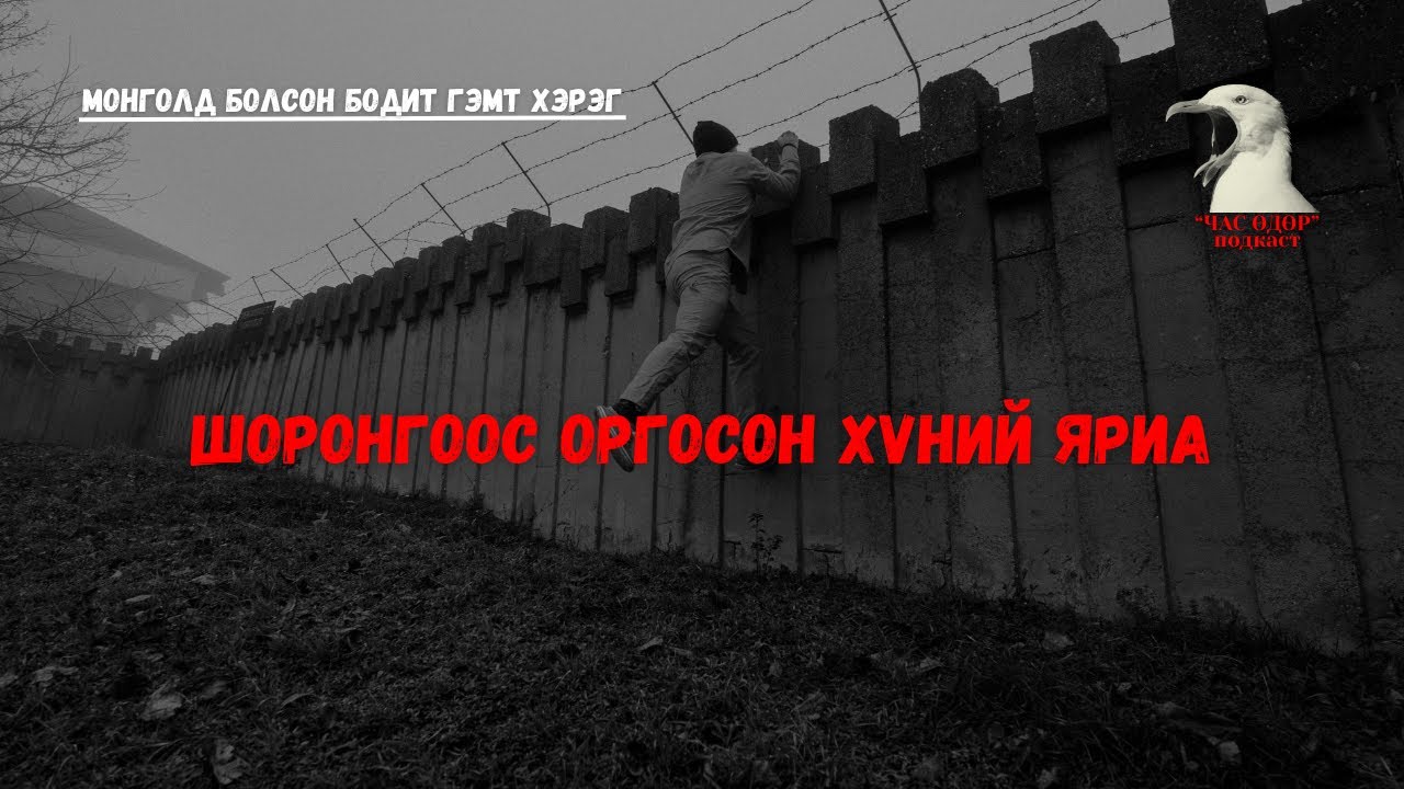 Шоронгоос оргосон хүний яриа