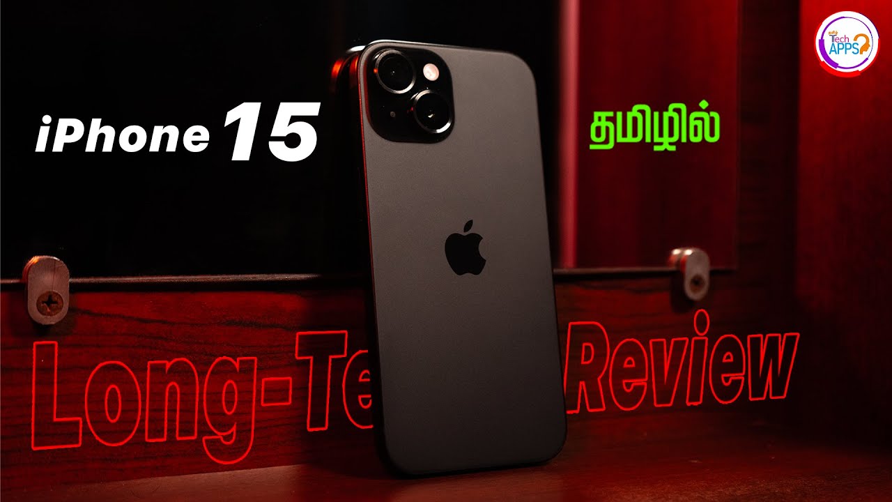 iPhone 15 Review: 1 Year Later🤔 - Pros & Cons @TechApps Tamil