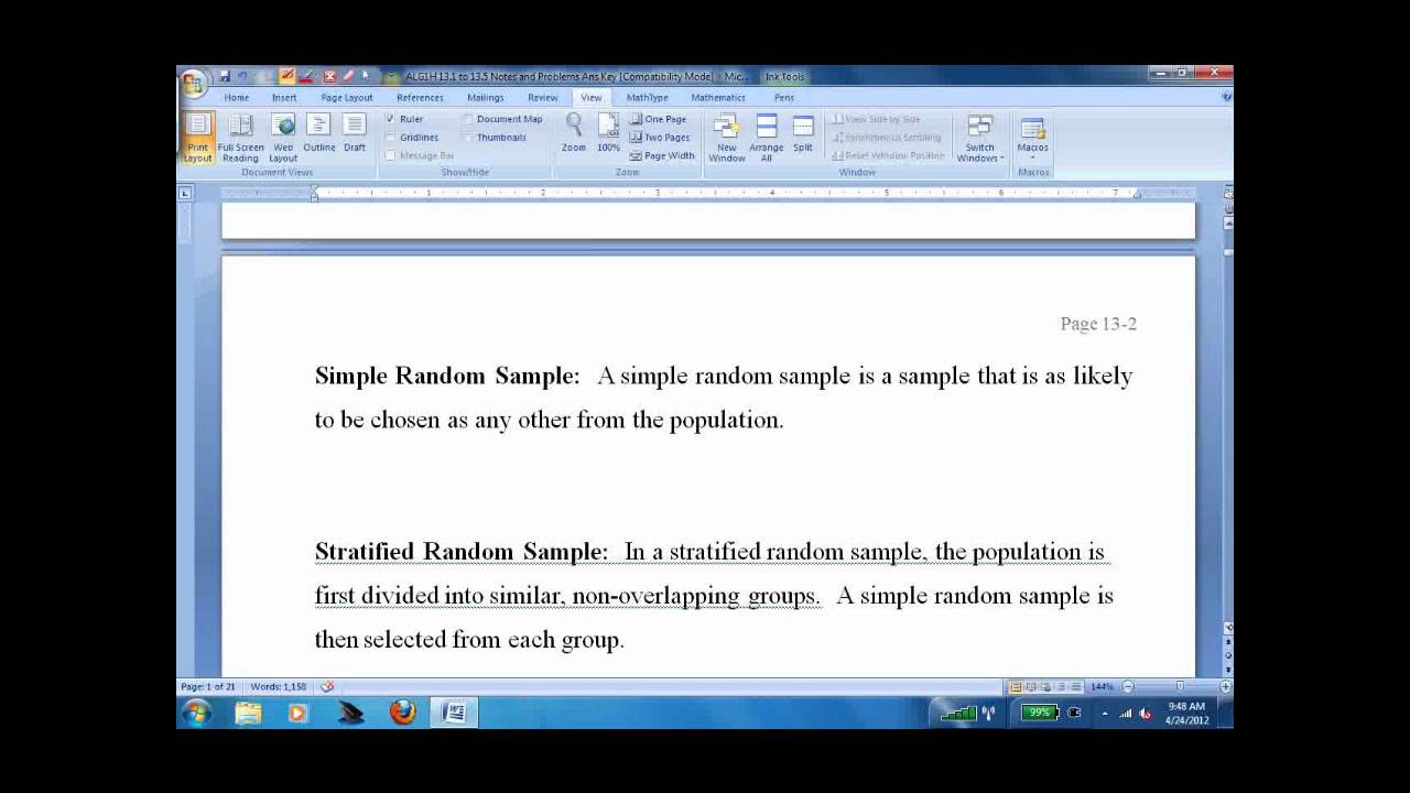 ALG1H 13.1 Sampling and Bias.wmv