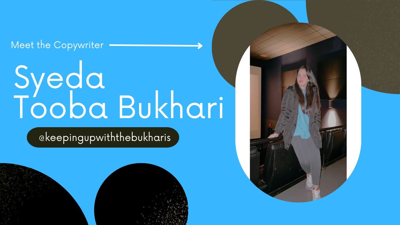 Learn the Basics of Copywriting with Syeda Tooba Bukhari
