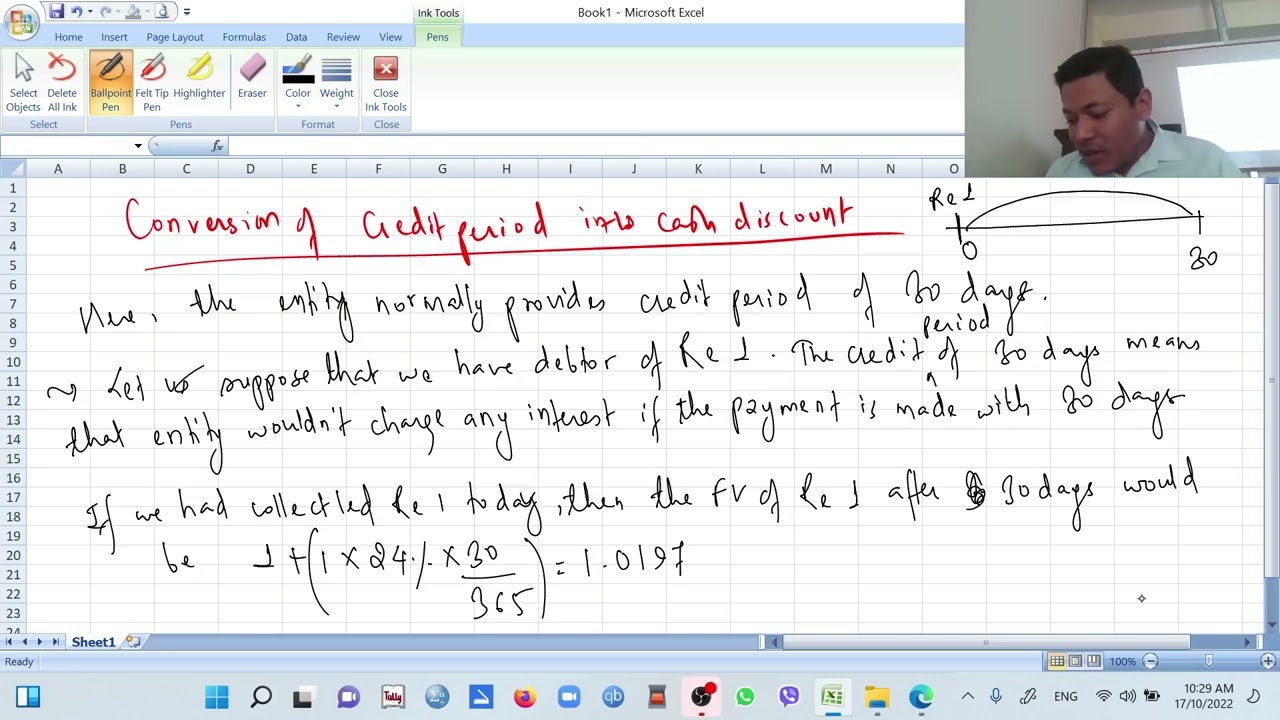 Lecture 68 Working Capital Estimation