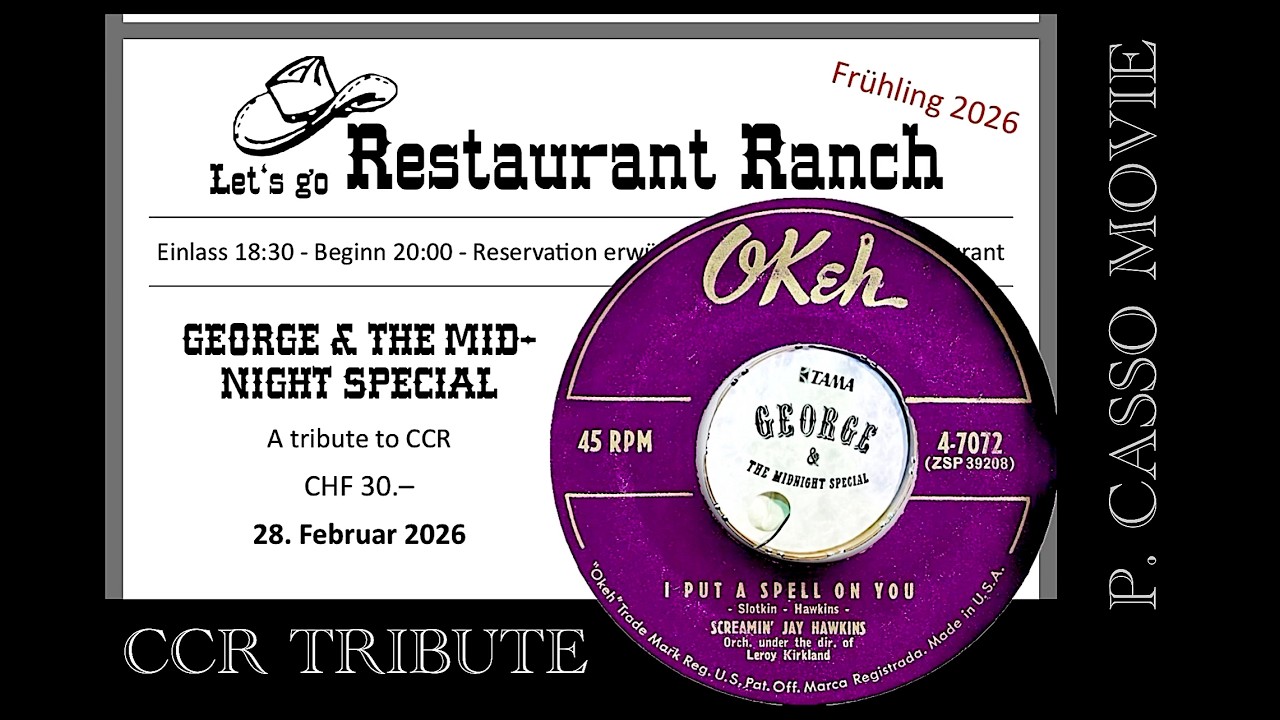 George & The Midnight Special - I PUT A SPELL ON YOU Ranch Holzmatt 2026