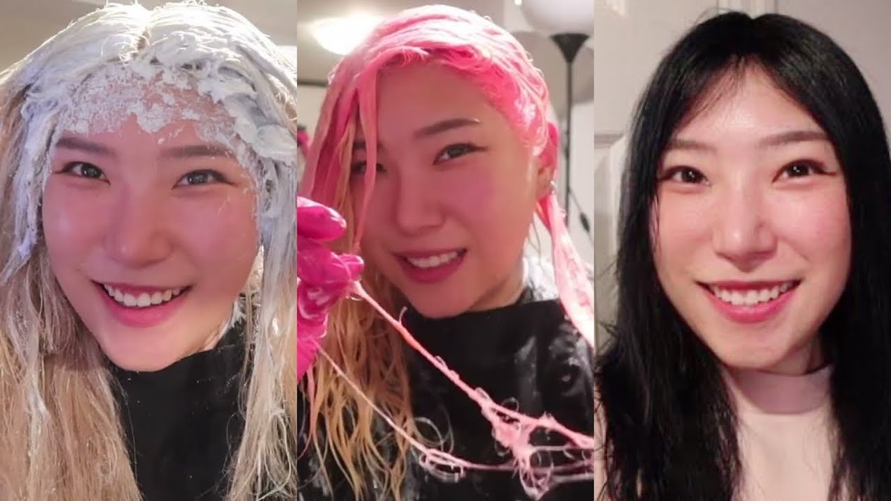 Blonde ➝ Pink ➝ Black… What Was I Thinking? 😳
