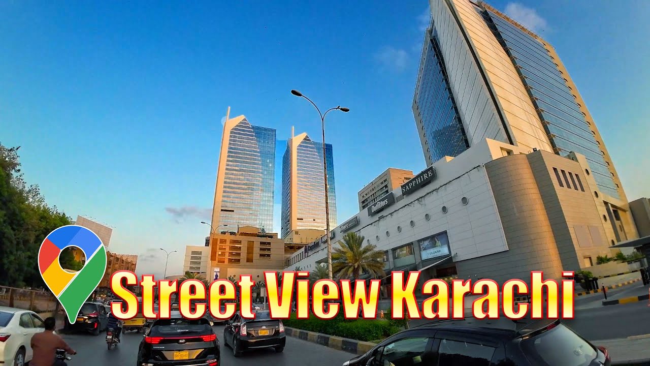 Street View-  Dolmen mall - Sea View - Do Darya- Creek vista