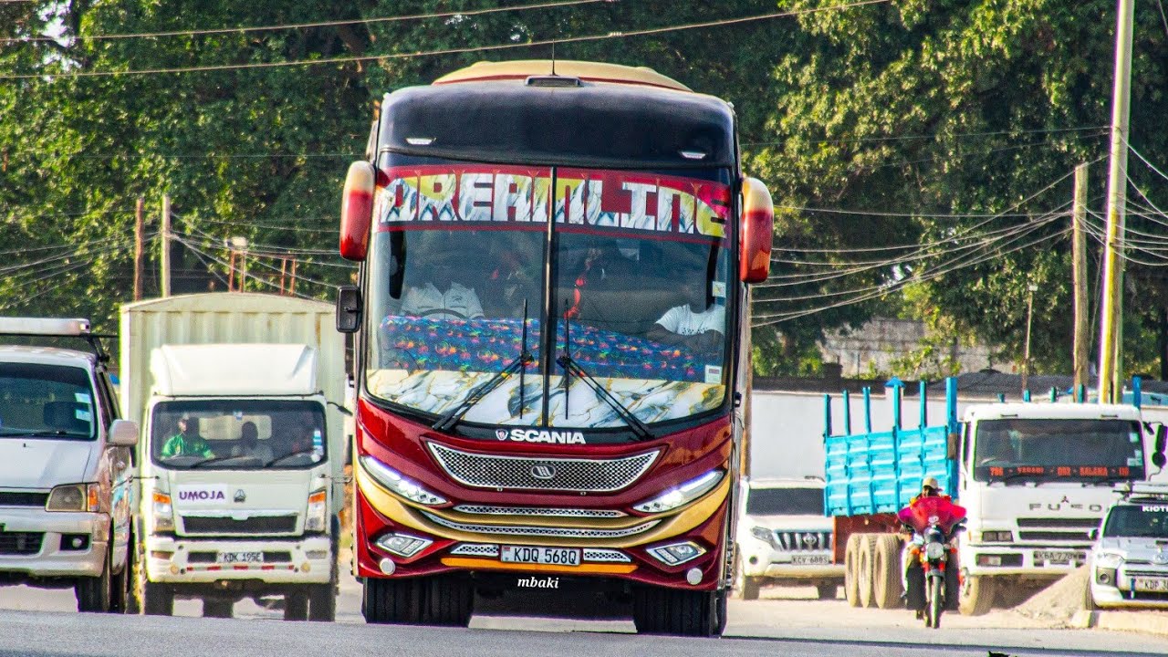 DREAMLINE'S FUTURA F1 BROUGHT MOMBASA TOWN TO A STANDSTILL ON THEIR ARRIVALS FOR THE FIRST TIME