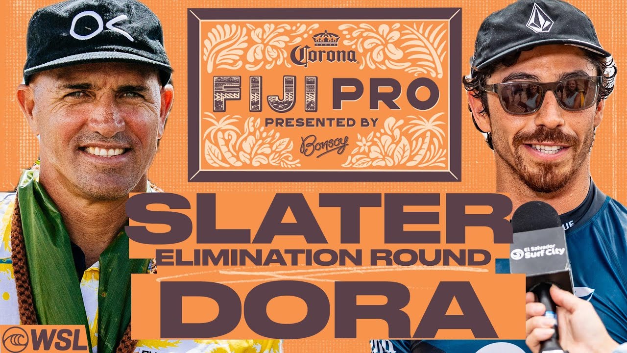 Kelly Slater vs Yago Dora | Corona Fiji Pro presented by Bonsoy 2024