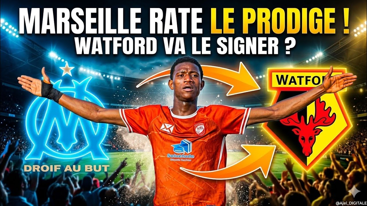 Olympique de Marseille a tenté de recruter le prodige sénégalais Mouhamed Diop, proche de Watford FC